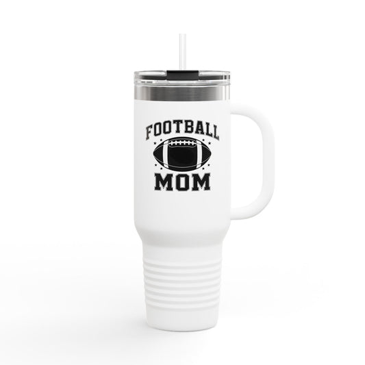 Football Mom Insulated Travel Mug - 40oz, Perfect Gift for Sports Fans, Coffee Lovers, Game Day Must-Have, Customizable Beverage [...]