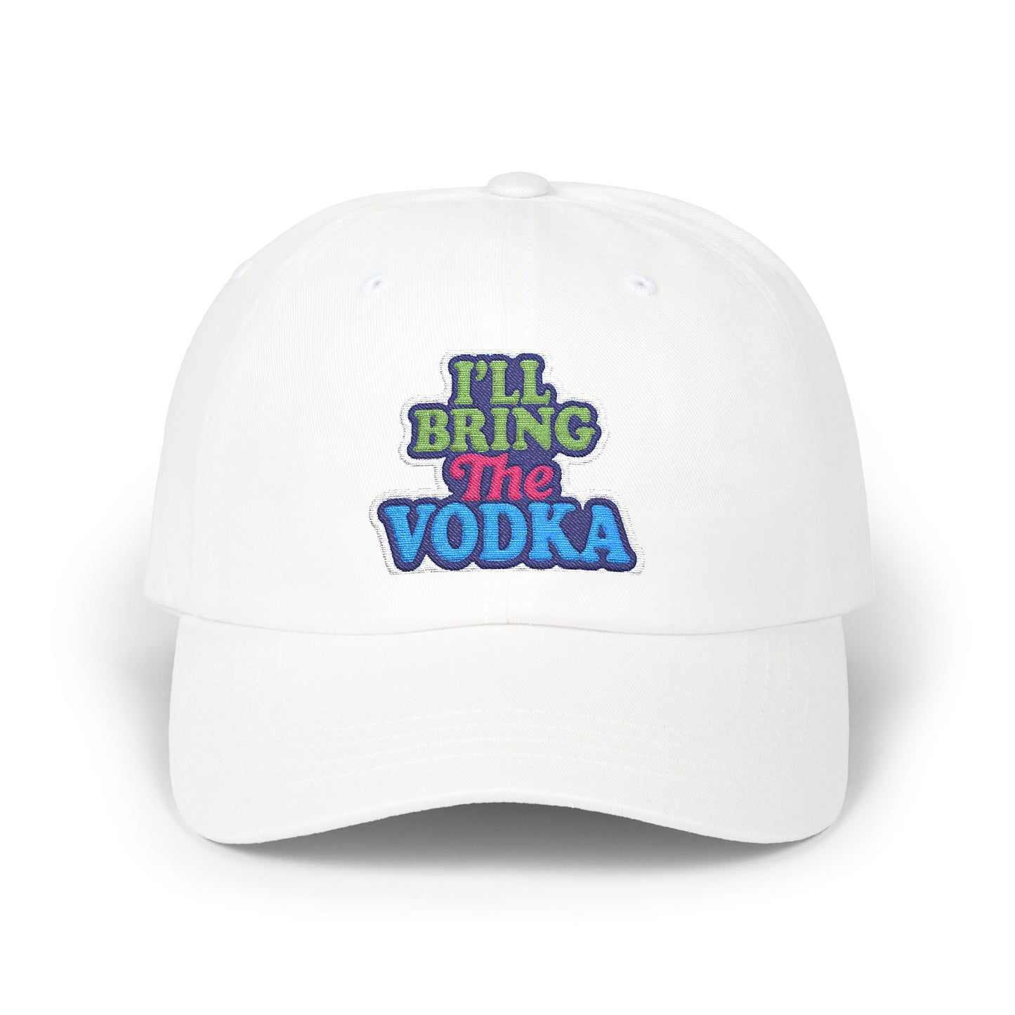 Fun Embroidered Classic Dad Cap, Vodka Lovers, Unisex Hat, Summer Essential