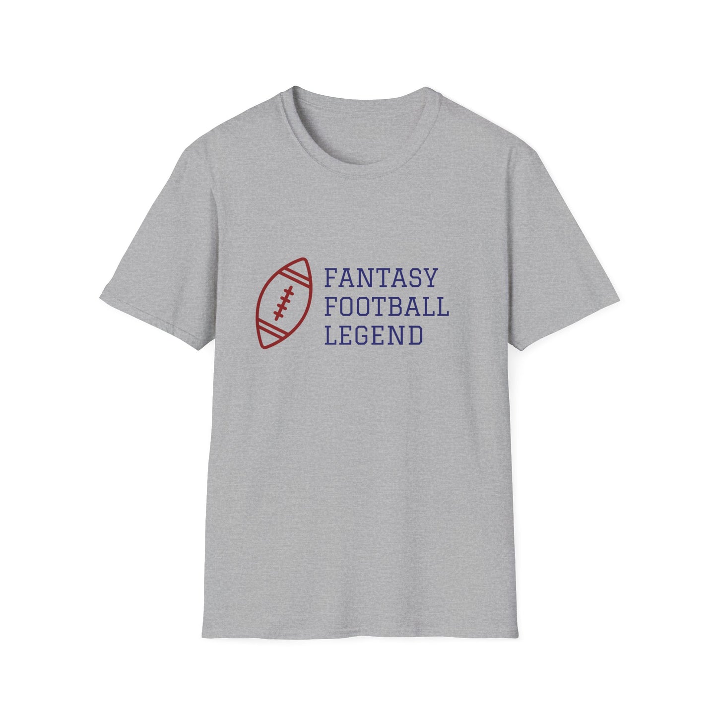 Fantasy Football Legend T-Shirt, Unisex Tee for Game Day, Sports Apparel, Gift for Football Fans, Comfortable T-Shirt