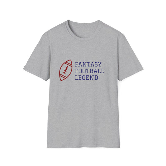 Fantasy Football Legend T-Shirt, Unisex Tee for Game Day, Sports Apparel, Gift for Football Fans, Comfortable T-Shirt