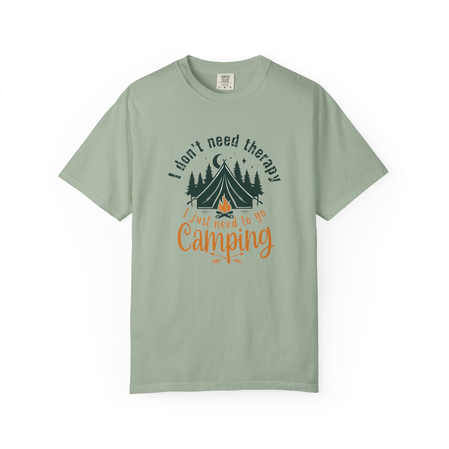 Camping Therapy Unisex T-Shirt, Outdoor Apparel, Gift for Campers, Nature Lover Shirt, Adventure Clothing, Summer Relaxation Wear