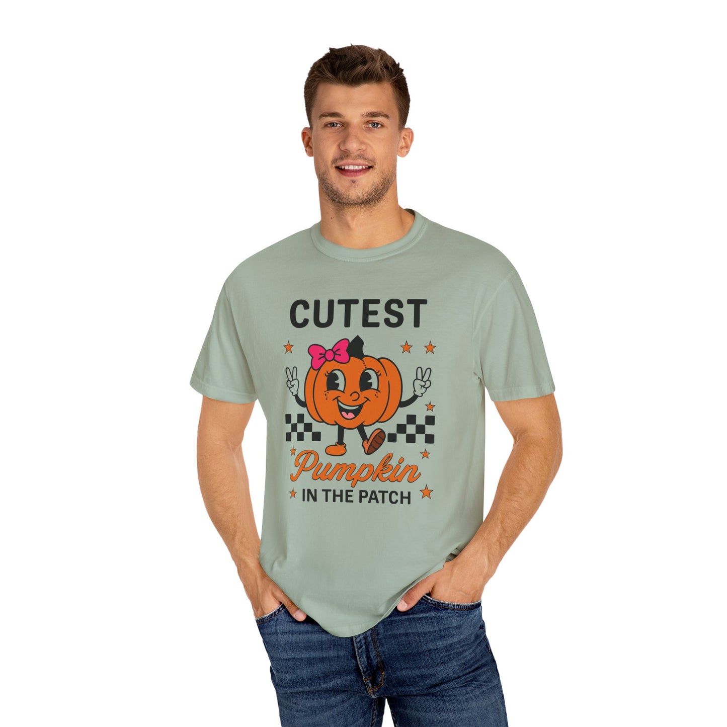 Cute Pumpkin Graphic T-Shirt, Fall Fashion, Halloween Apparel, Seasonal T-Shirt, Gift for Pumpkin Lovers