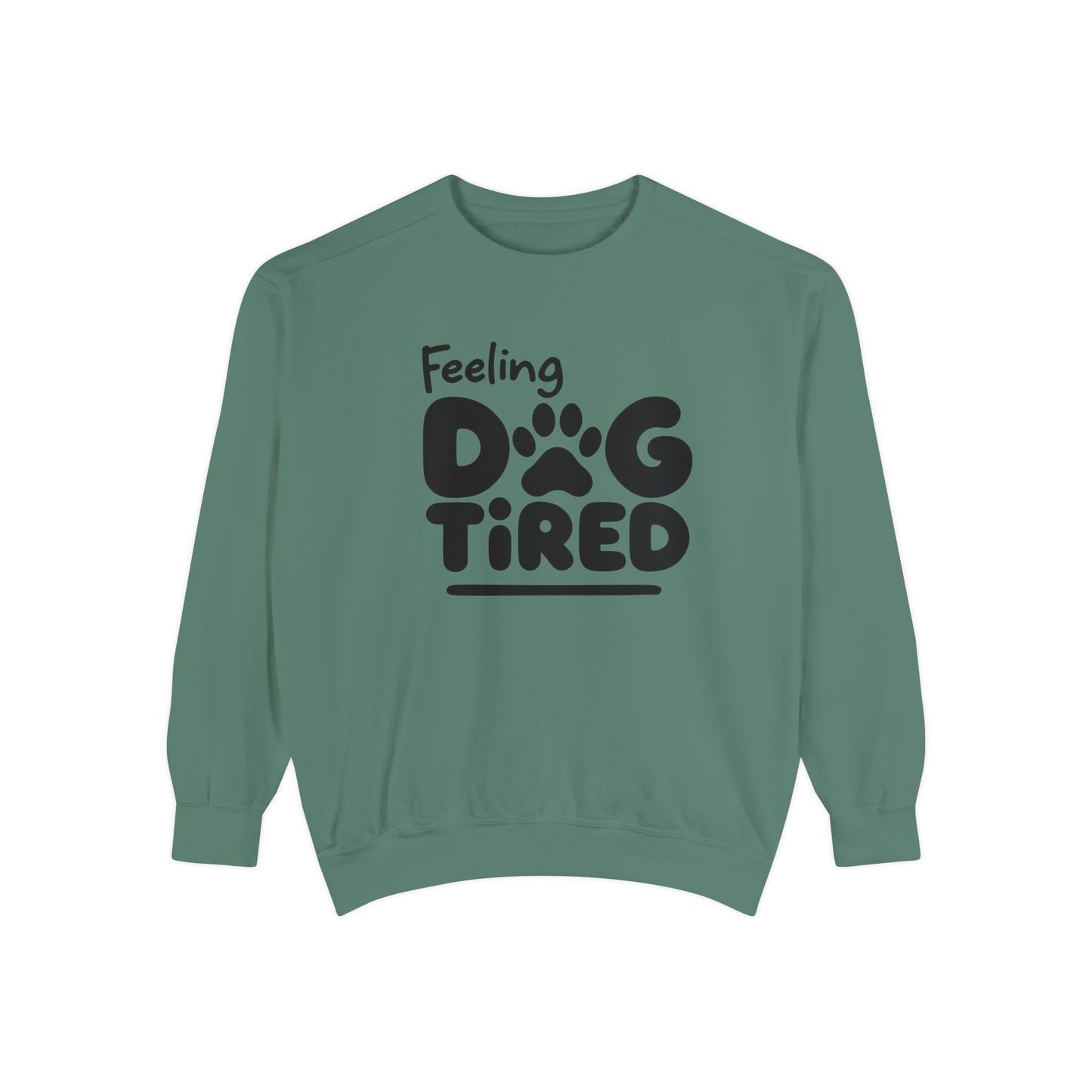 Dog Tired Sweatshirt - Cozy Unisex Garment-Dyed Pullover, Perfect for Dog Lovers, Pet Owners, Gifts for Dog Moms, Funny Pet [...]