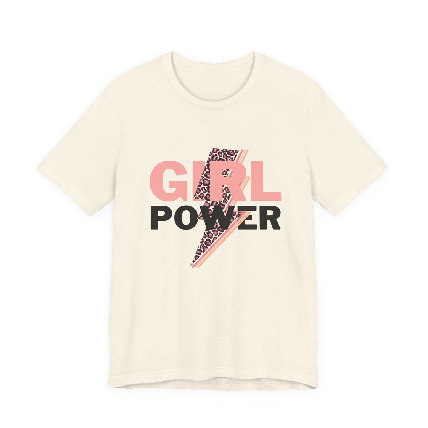Empowering Girl Power Tee | Unisex Jersey Short Sleeve, Feminist T-Shirt, Gift for Her, Birthday Present, Casual Wear, Women's Rights
