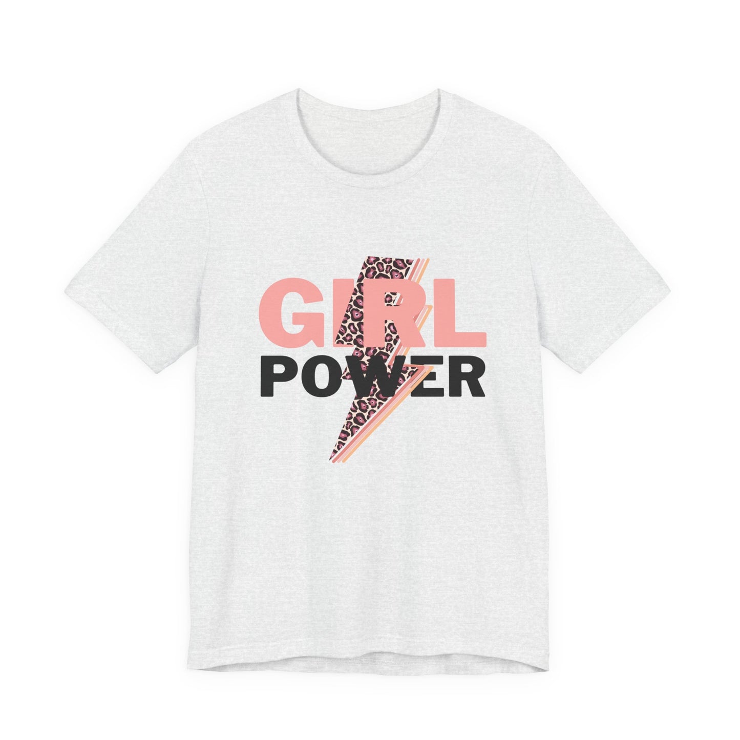 Empowering Girl Power Tee | Unisex Jersey Short Sleeve, Feminist T-Shirt, Gift for Her, Birthday Present, Casual Wear, Women's Rights