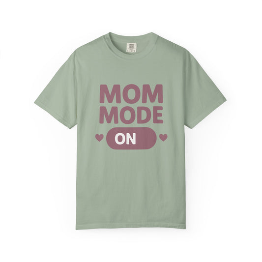 Mom Mode Unisex T-Shirt, Cute Mom Shirt, Casual Gift for Moms, Birthday Gift for Mother, Mom Life Tee, Funny Mommy Shirt