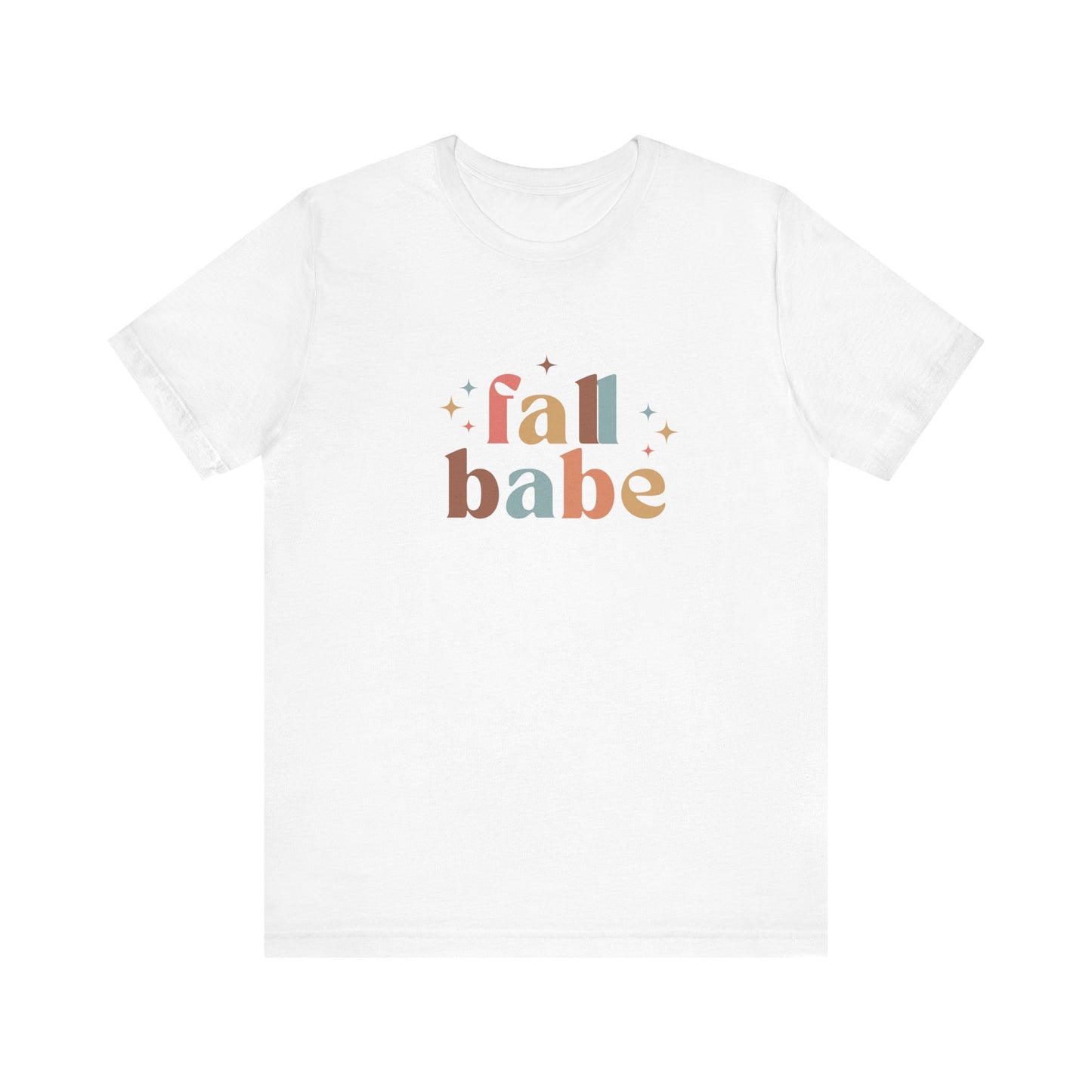 Fall Babe Unisex Tee, Autumn Shirt, Cute Graphic Tee, Trendy Seasonal Wear, Perfect for Fall Celebrations
