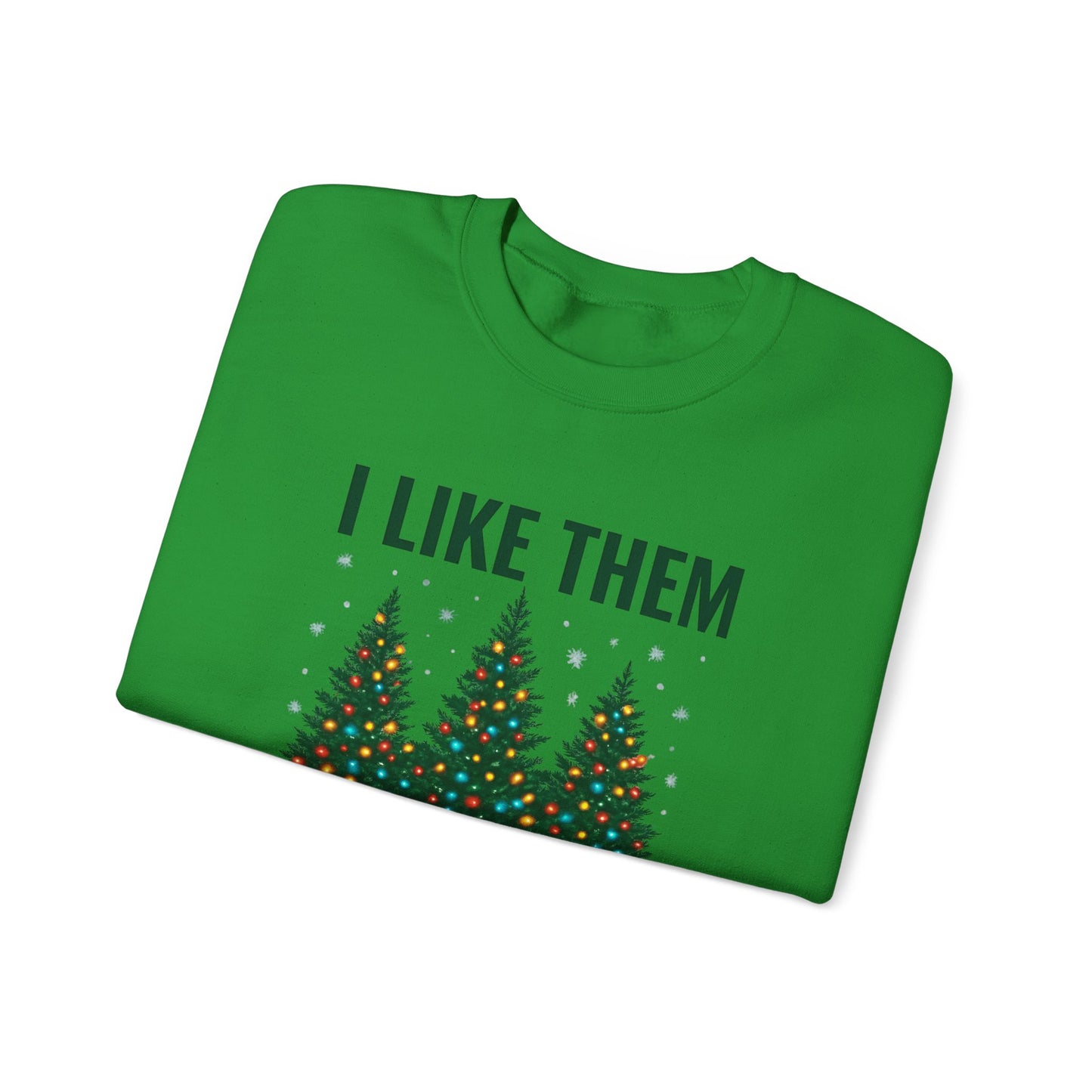 Festive Unisex Crewneck Sweatshirt - 'I Like Them Real Thick and Sprucy' | Cozy Holiday Apparel, Christmas Gift, Casual Style, Winter [...]