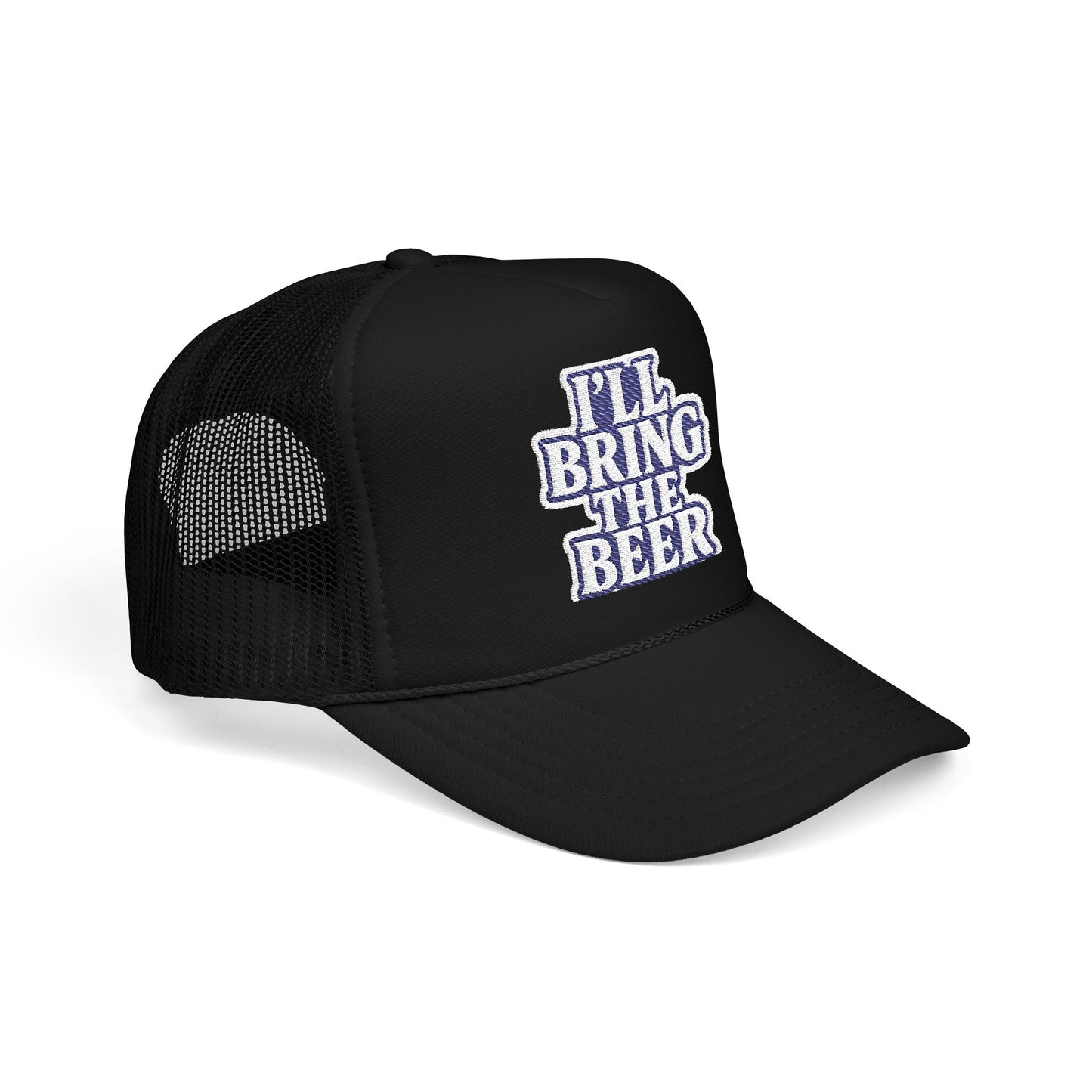 Bring the Beer Foam Trucker Hat, Fun Party Hat, Dad Hat, Gift for Beer Lovers, Summer BBQ, Outdoor Events, Casual Style