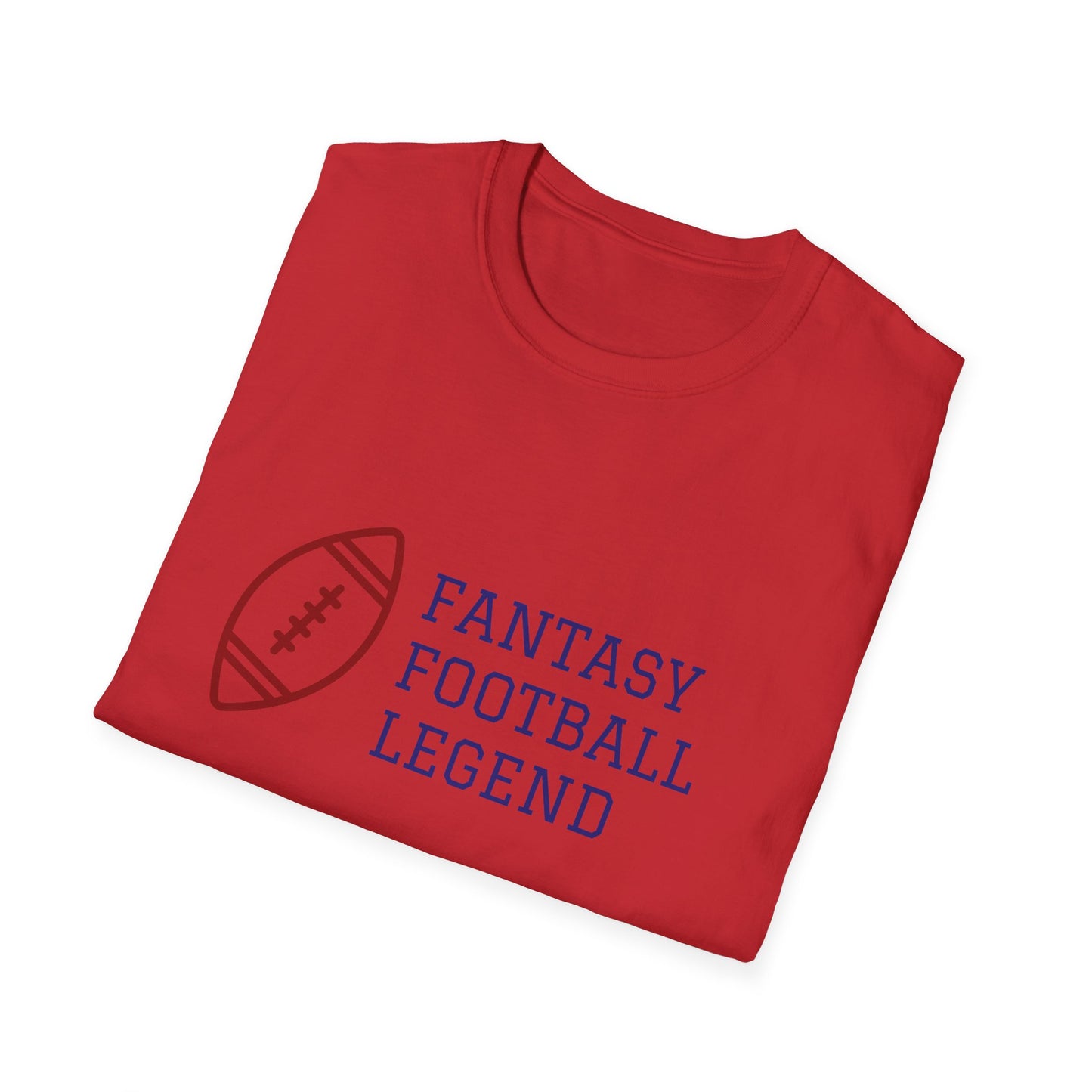Fantasy Football Legend T-Shirt, Unisex Tee for Game Day, Sports Apparel, Gift for Football Fans, Comfortable T-Shirt