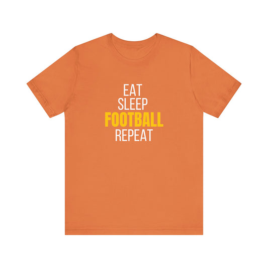 Football Unisex Jersey Tee, Perfect for Game Days, Sports Enthusiasts, Gifts for Him, Casual Wear, Summer Wardrobe