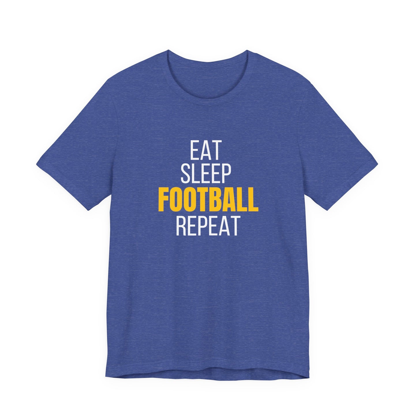 Football Unisex Jersey Tee, Perfect for Game Days, Sports Enthusiasts, Gifts for Him, Casual Wear, Summer Wardrobe