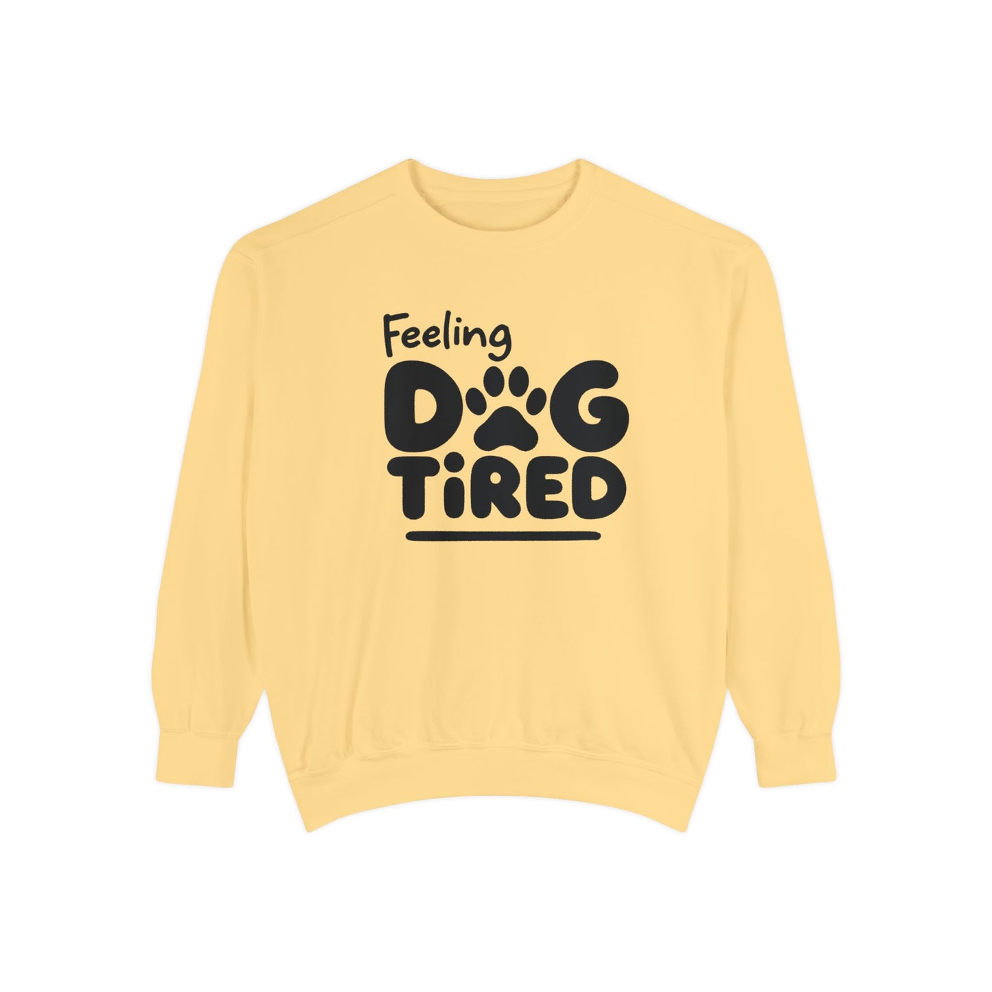 Dog Tired Sweatshirt - Cozy Unisex Garment-Dyed Pullover, Perfect for Dog Lovers, Pet Owners, Gifts for Dog Moms, Funny Pet [...]