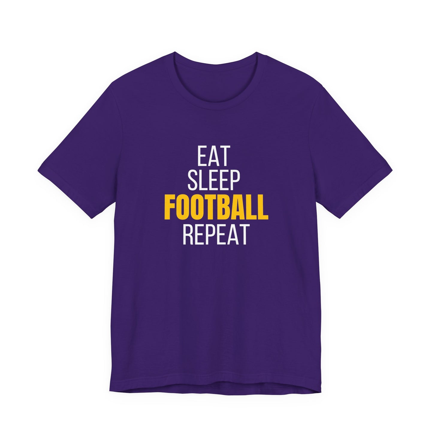 Football Unisex Jersey Tee, Perfect for Game Days, Sports Enthusiasts, Gifts for Him, Casual Wear, Summer Wardrobe