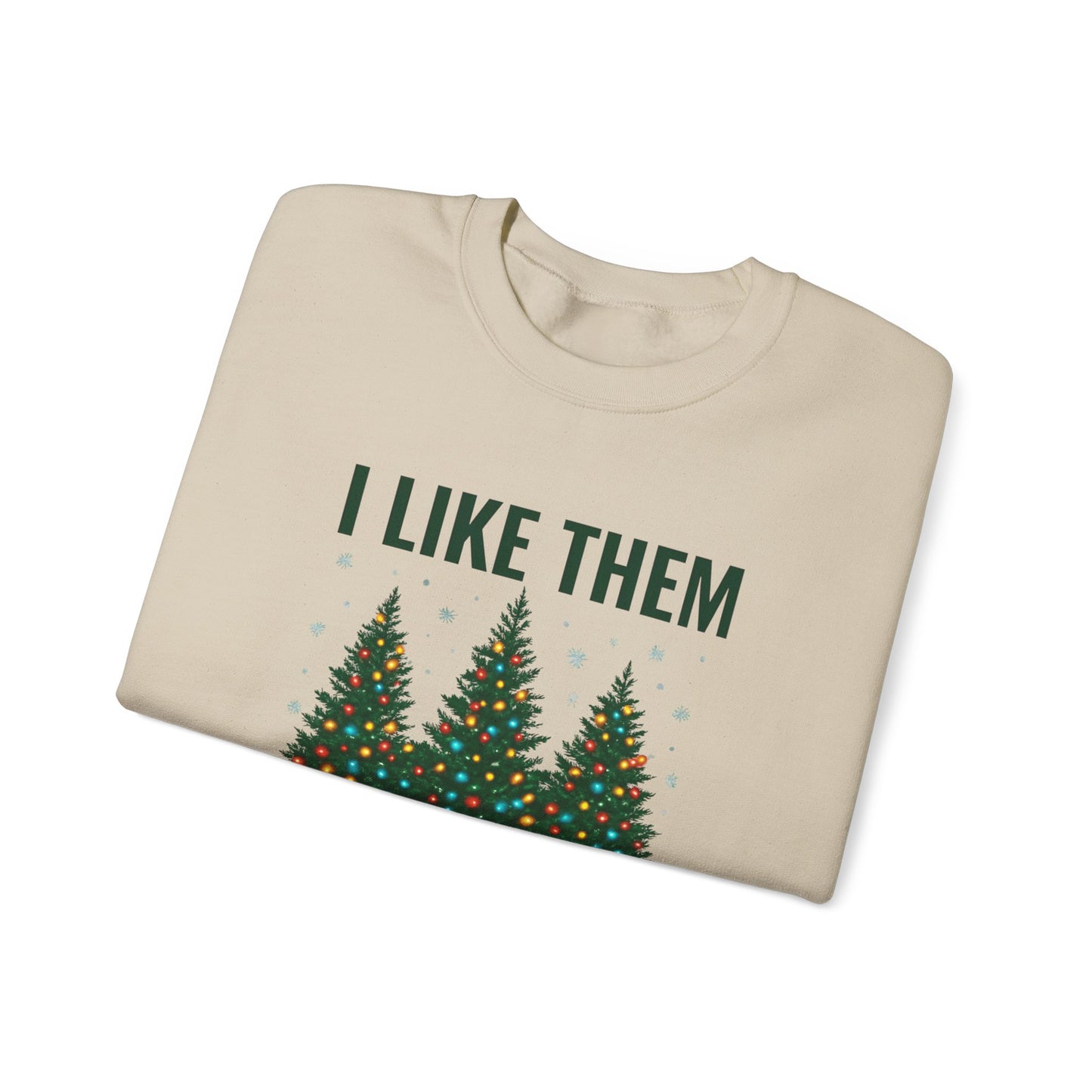 Festive Unisex Crewneck Sweatshirt - 'I Like Them Real Thick and Sprucy' | Cozy Holiday Apparel, Christmas Gift, Casual Style, Winter [...]