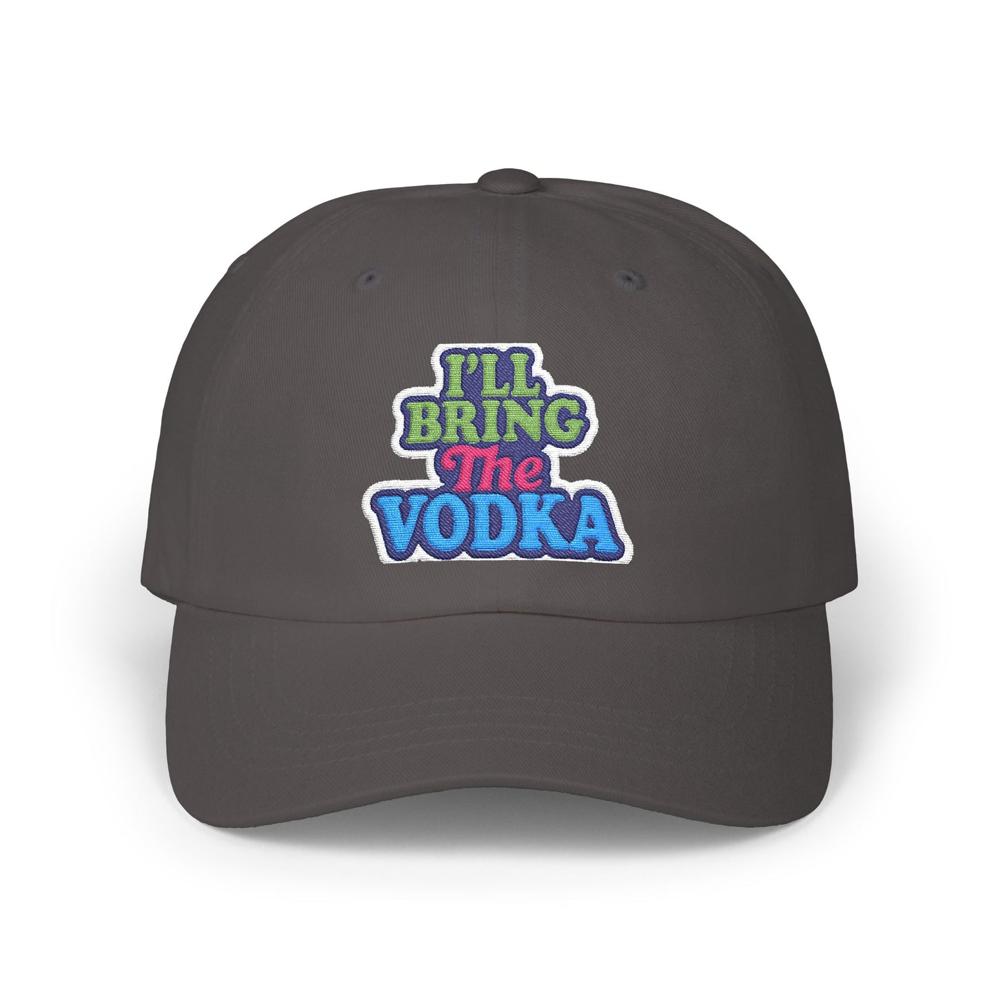 Fun Embroidered Classic Dad Cap, Vodka Lovers, Unisex Hat, Summer Essential