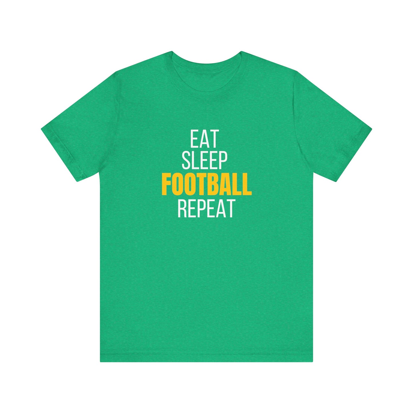 Football Unisex Jersey Tee, Perfect for Game Days, Sports Enthusiasts, Gifts for Him, Casual Wear, Summer Wardrobe