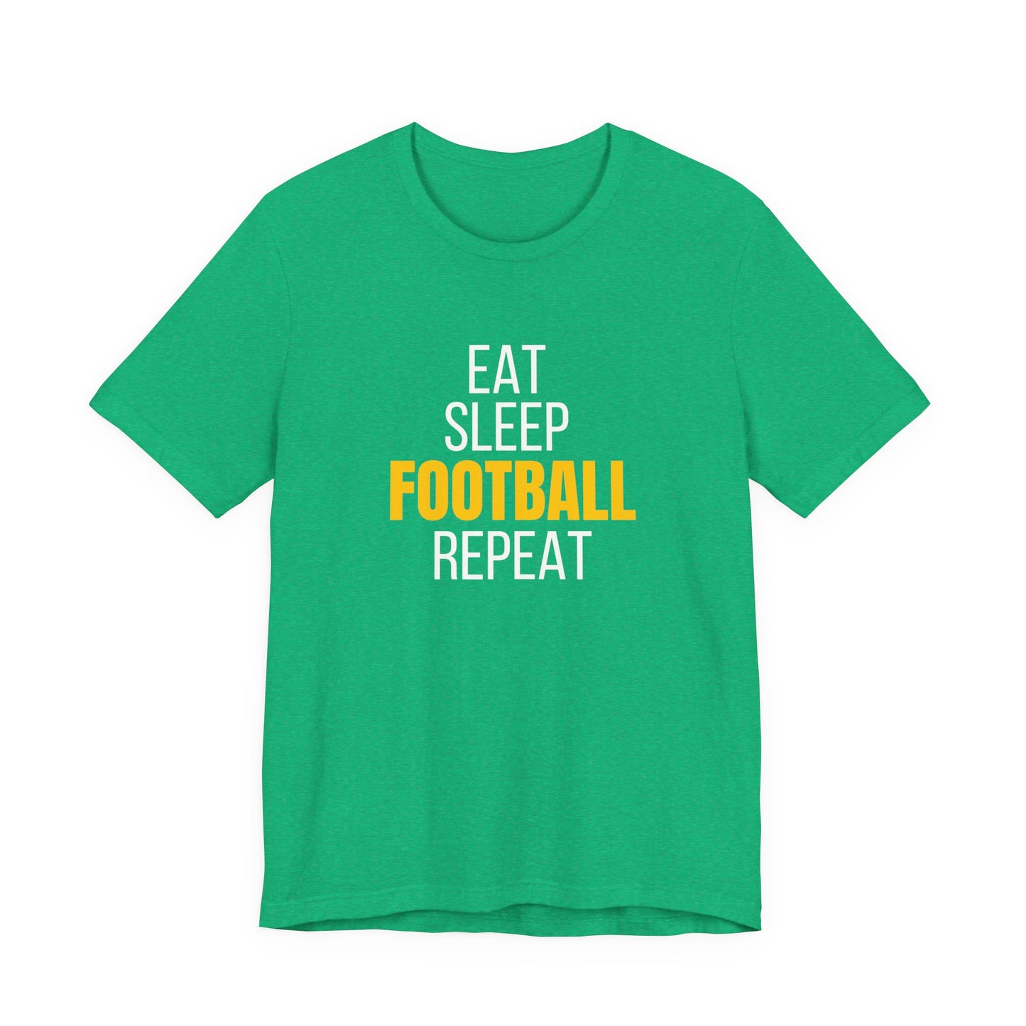 Football Unisex Jersey Tee, Perfect for Game Days, Sports Enthusiasts, Gifts for Him, Casual Wear, Summer Wardrobe