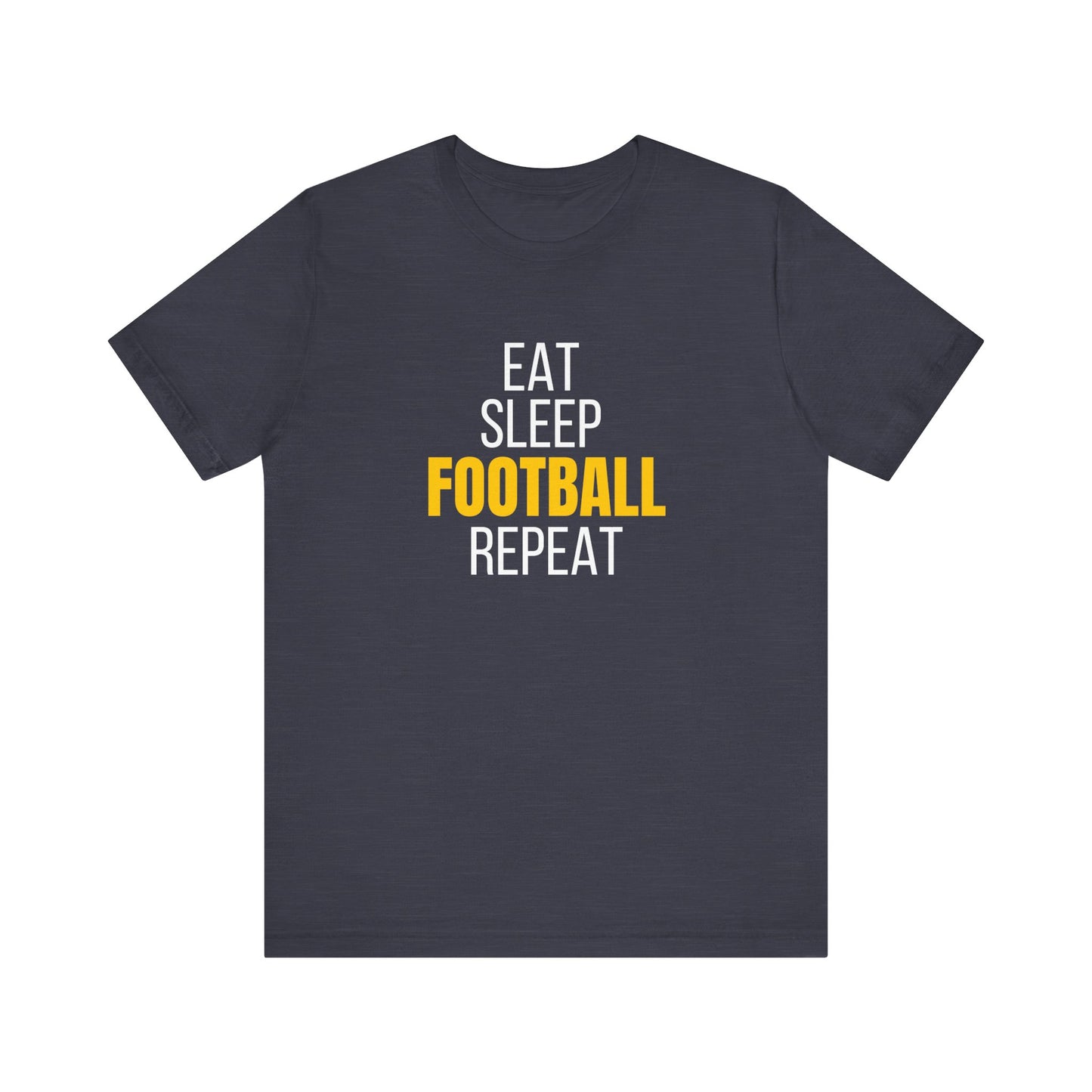 Football Unisex Jersey Tee, Perfect for Game Days, Sports Enthusiasts, Gifts for Him, Casual Wear, Summer Wardrobe
