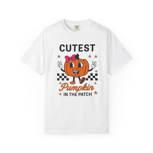 Cute Pumpkin Graphic T-Shirt, Fall Fashion, Halloween Apparel, Seasonal T-Shirt, Gift for Pumpkin Lovers