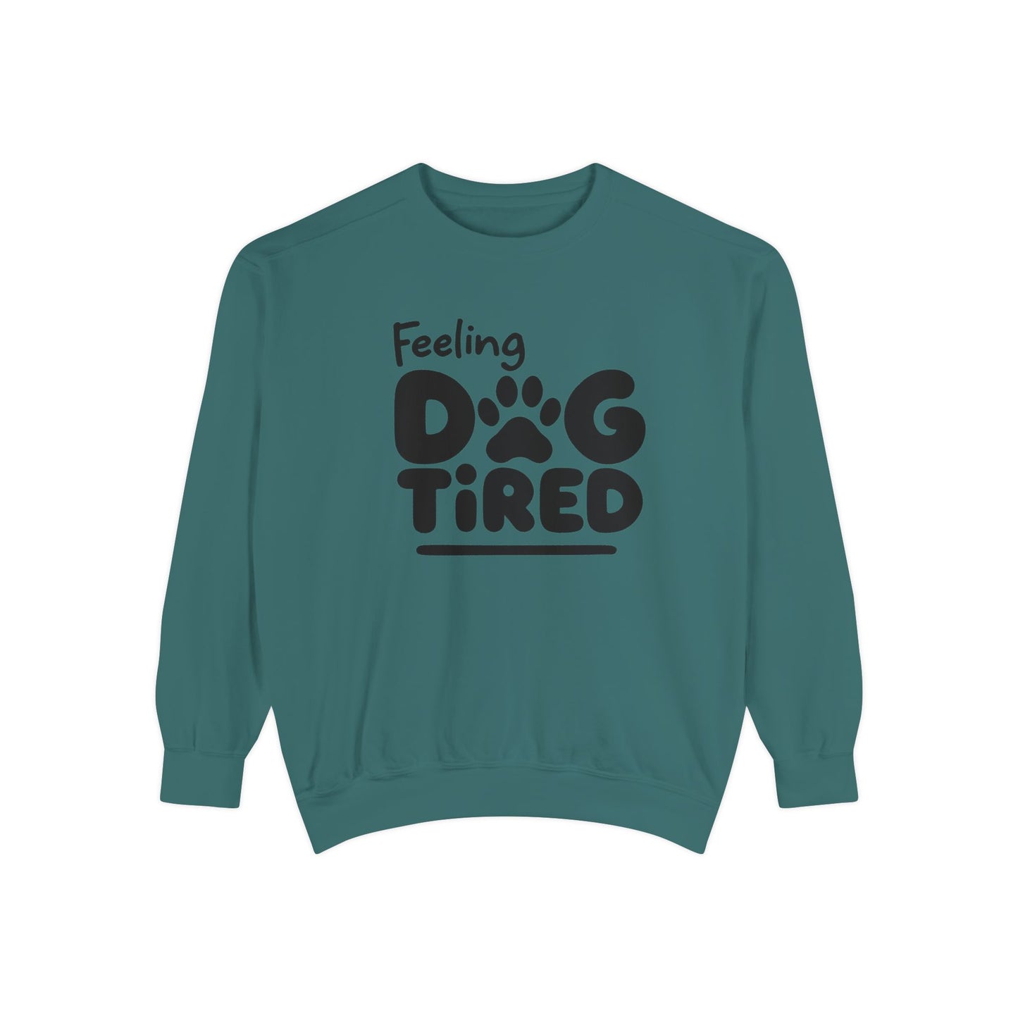 Dog Tired Sweatshirt - Cozy Unisex Garment-Dyed Pullover, Perfect for Dog Lovers, Pet Owners, Gifts for Dog Moms, Funny Pet [...]
