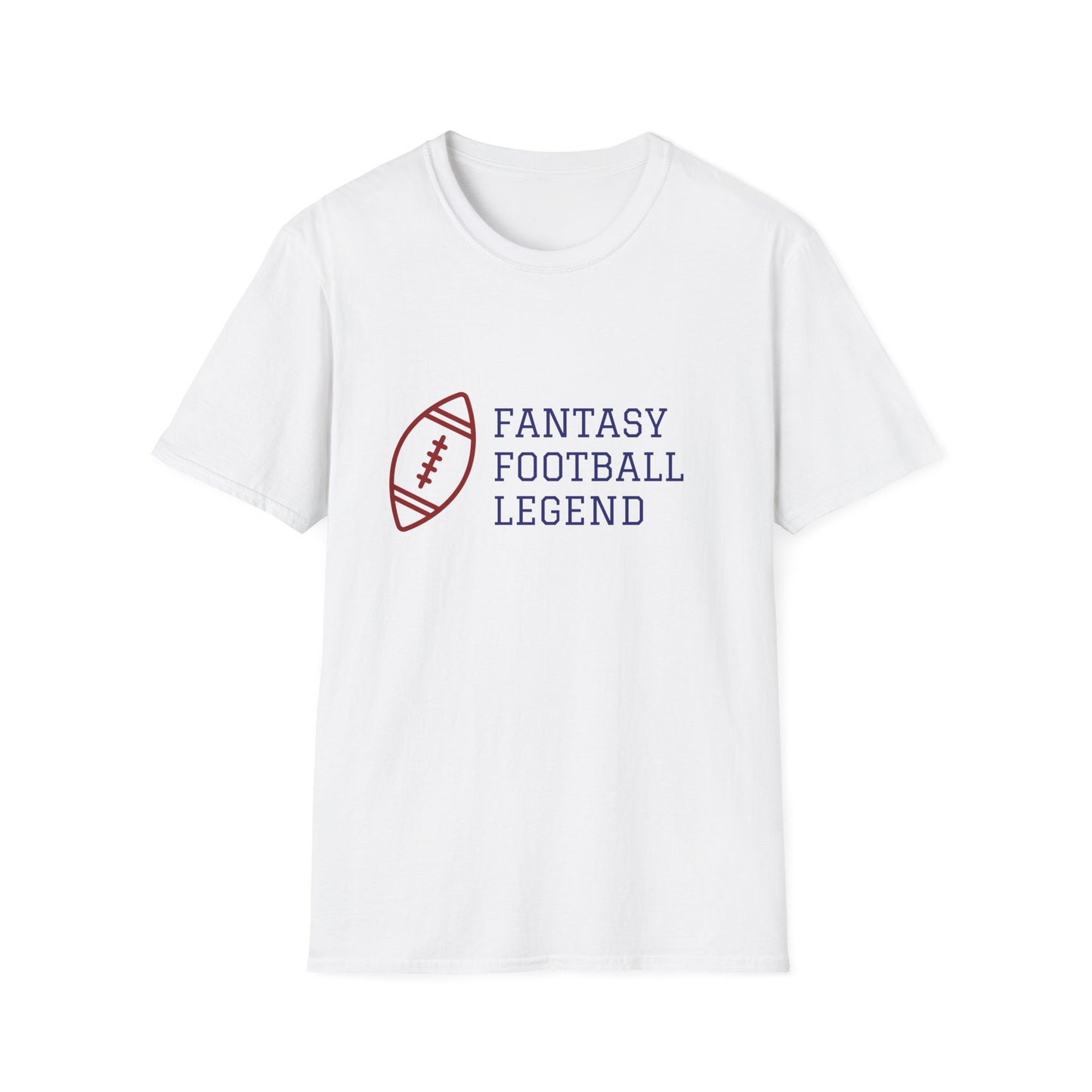 Fantasy Football Legend T-Shirt, Unisex Tee for Game Day, Sports Apparel, Gift for Football Fans, Comfortable T-Shirt