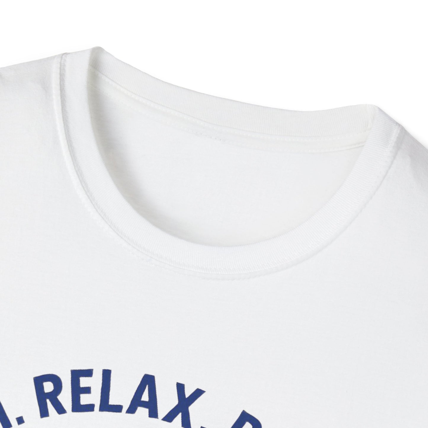 Fishing Life Unisex T-Shirt, Fish Relax Repeat Tee, Gift for Fishermen, Summer Outdoor Apparel, Camp Shirt, Nature Lover Clothing