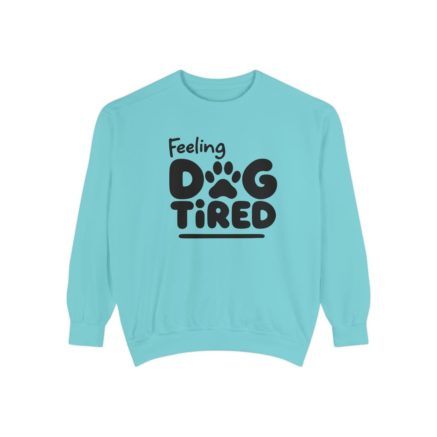 Dog Tired Sweatshirt - Cozy Unisex Garment-Dyed Pullover, Perfect for Dog Lovers, Pet Owners, Gifts for Dog Moms, Funny Pet [...]
