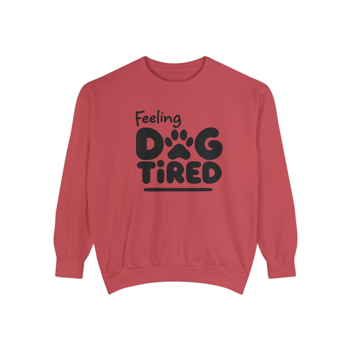 Dog Tired Sweatshirt - Cozy Unisex Garment-Dyed Pullover, Perfect for Dog Lovers, Pet Owners, Gifts for Dog Moms, Funny Pet [...]