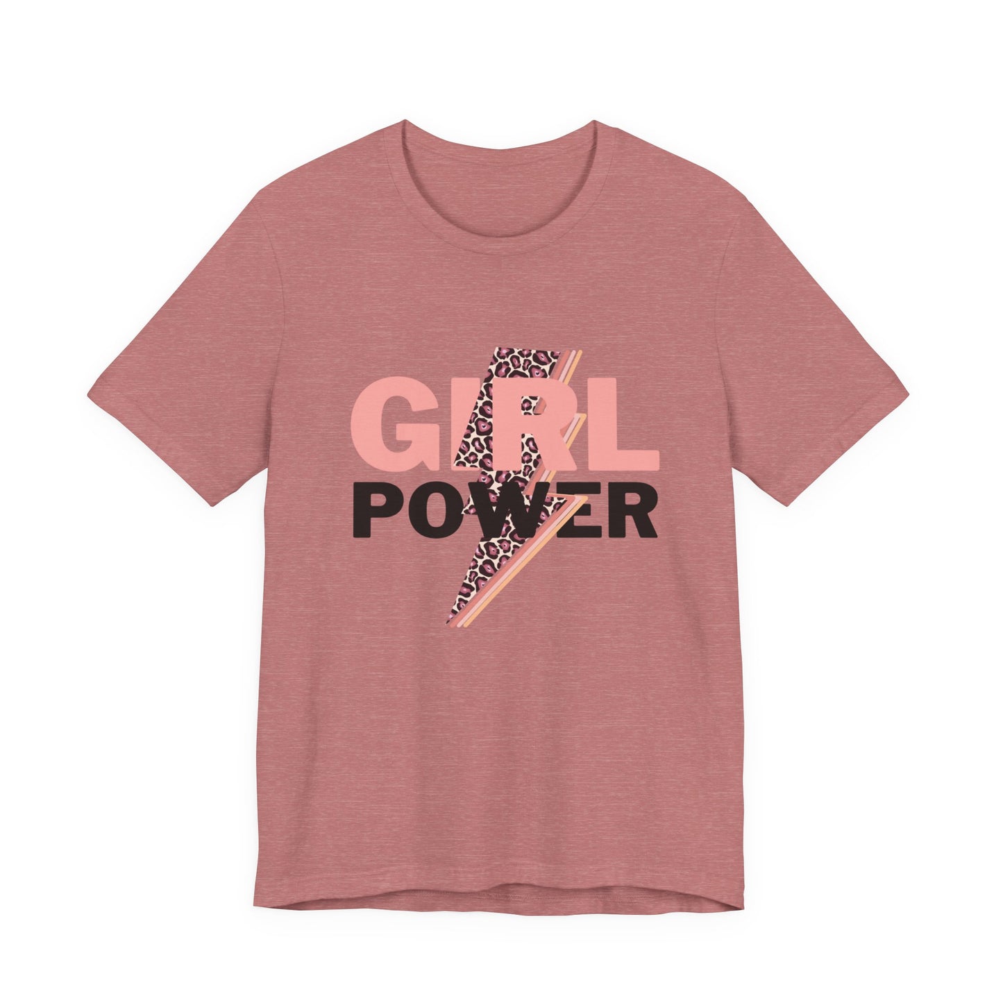 Empowering Girl Power Tee | Unisex Jersey Short Sleeve, Feminist T-Shirt, Gift for Her, Birthday Present, Casual Wear, Women's Rights