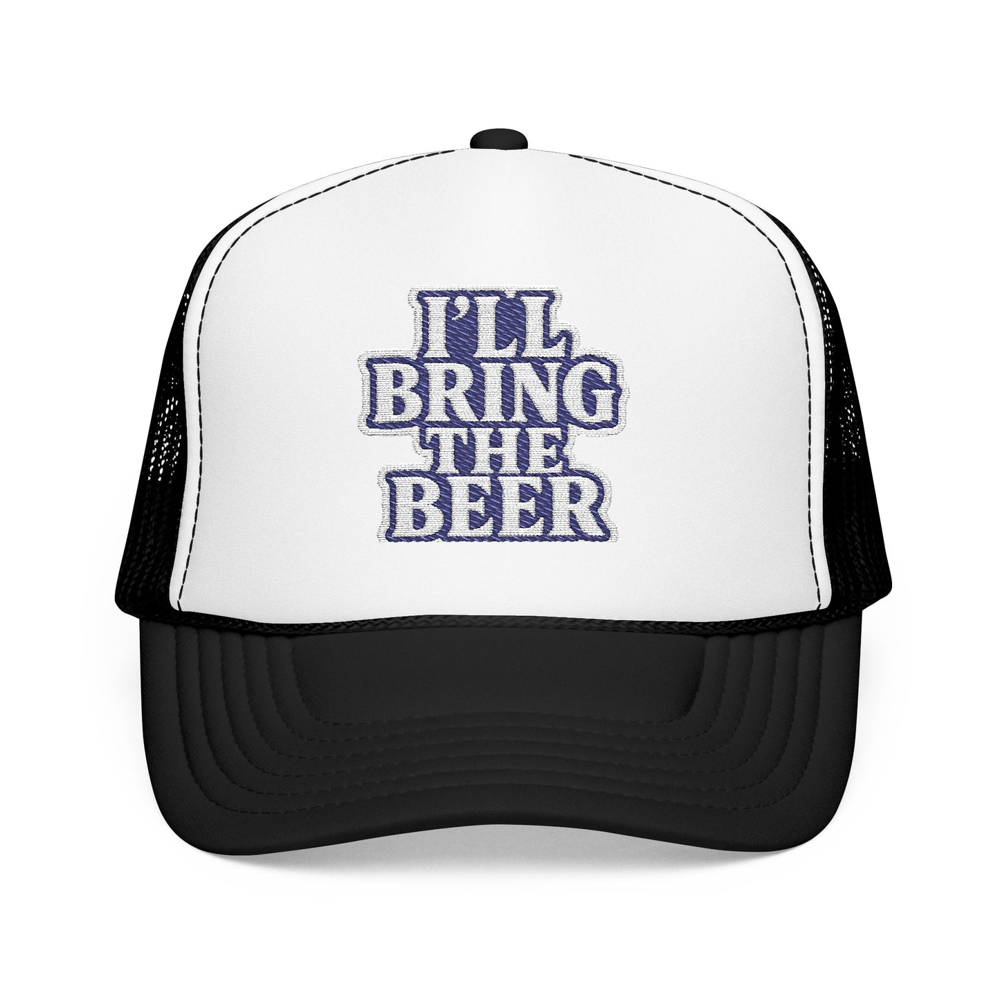 Bring the Beer Foam Trucker Hat, Fun Party Hat, Dad Hat, Gift for Beer Lovers, Summer BBQ, Outdoor Events, Casual Style