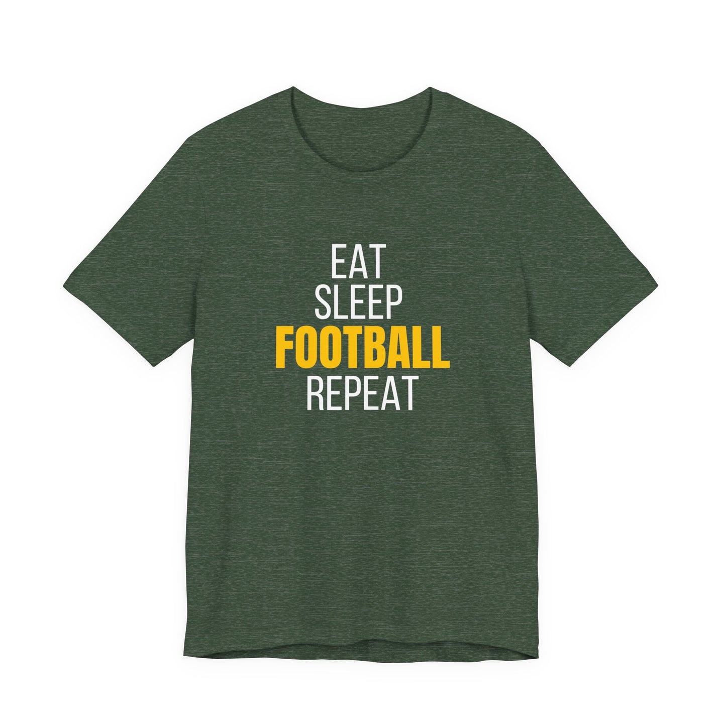 Football Unisex Jersey Tee, Perfect for Game Days, Sports Enthusiasts, Gifts for Him, Casual Wear, Summer Wardrobe