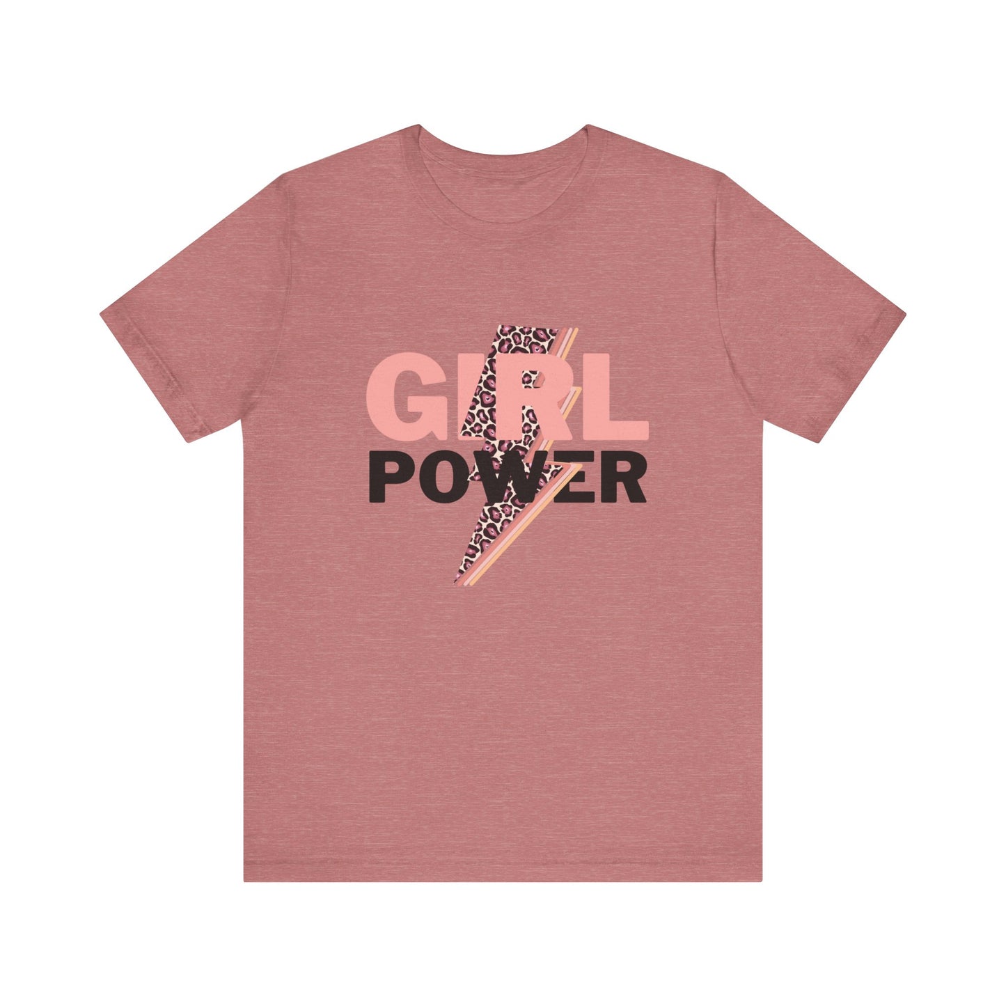 Empowering Girl Power Tee | Unisex Jersey Short Sleeve, Feminist T-Shirt, Gift for Her, Birthday Present, Casual Wear, Women's Rights