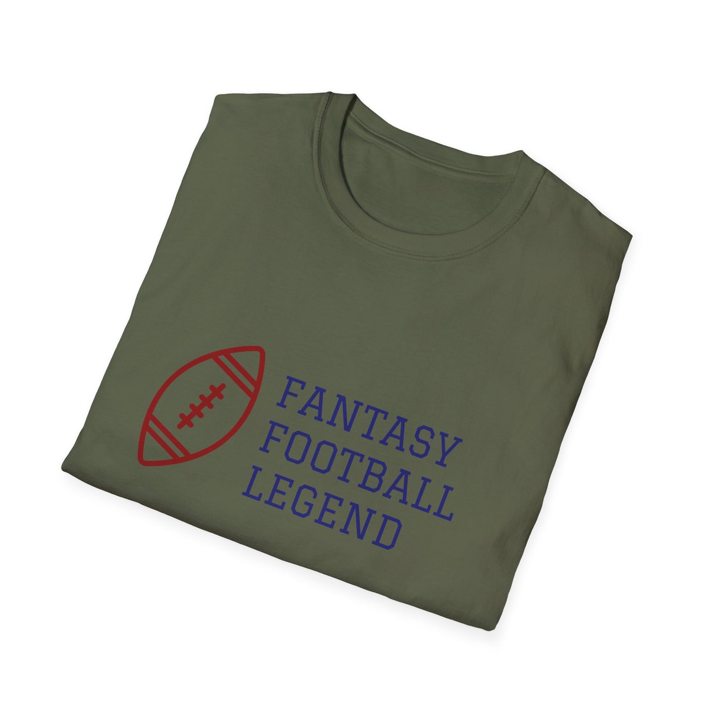 Fantasy Football Legend T-Shirt, Unisex Tee for Game Day, Sports Apparel, Gift for Football Fans, Comfortable T-Shirt