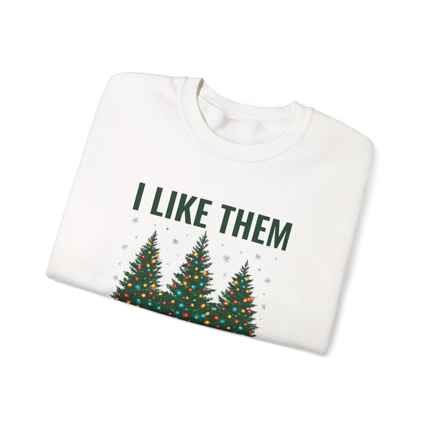 Festive Unisex Crewneck Sweatshirt - 'I Like Them Real Thick and Sprucy' | Cozy Holiday Apparel, Christmas Gift, Casual Style, Winter [...]