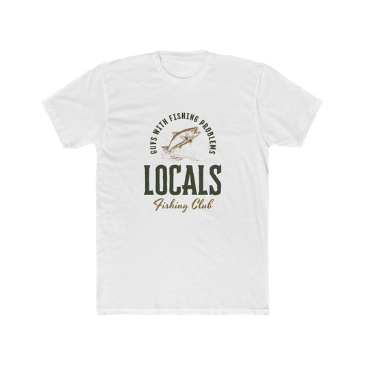 Fishing Club Unisex Cotton Crew Tee, Casual Fishing Shirt, Gifts for Fishermen, Outdoor Apparel, Summer Wear, Weekend Vibes