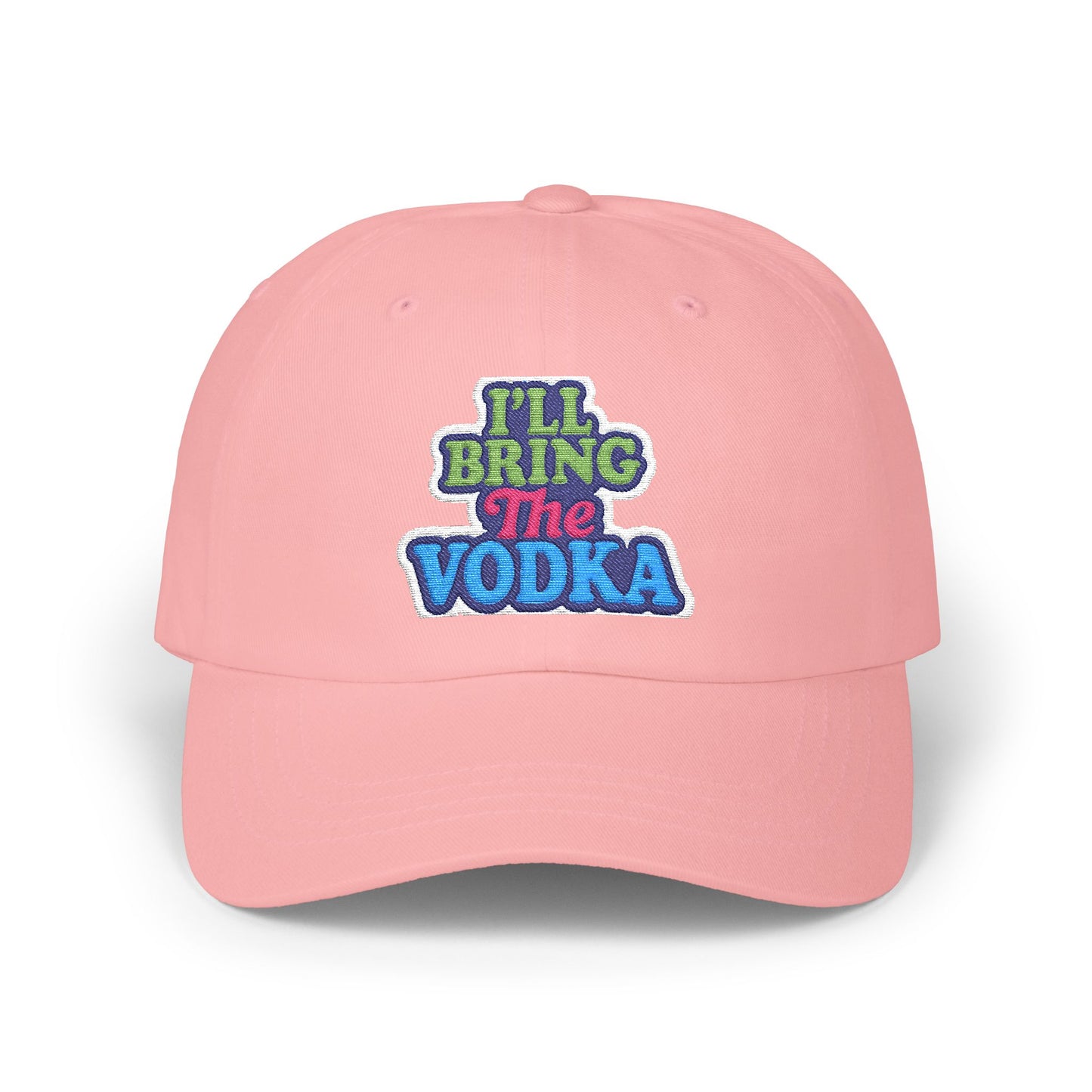 Fun Embroidered Classic Dad Cap, Vodka Lovers, Unisex Hat, Summer Essential