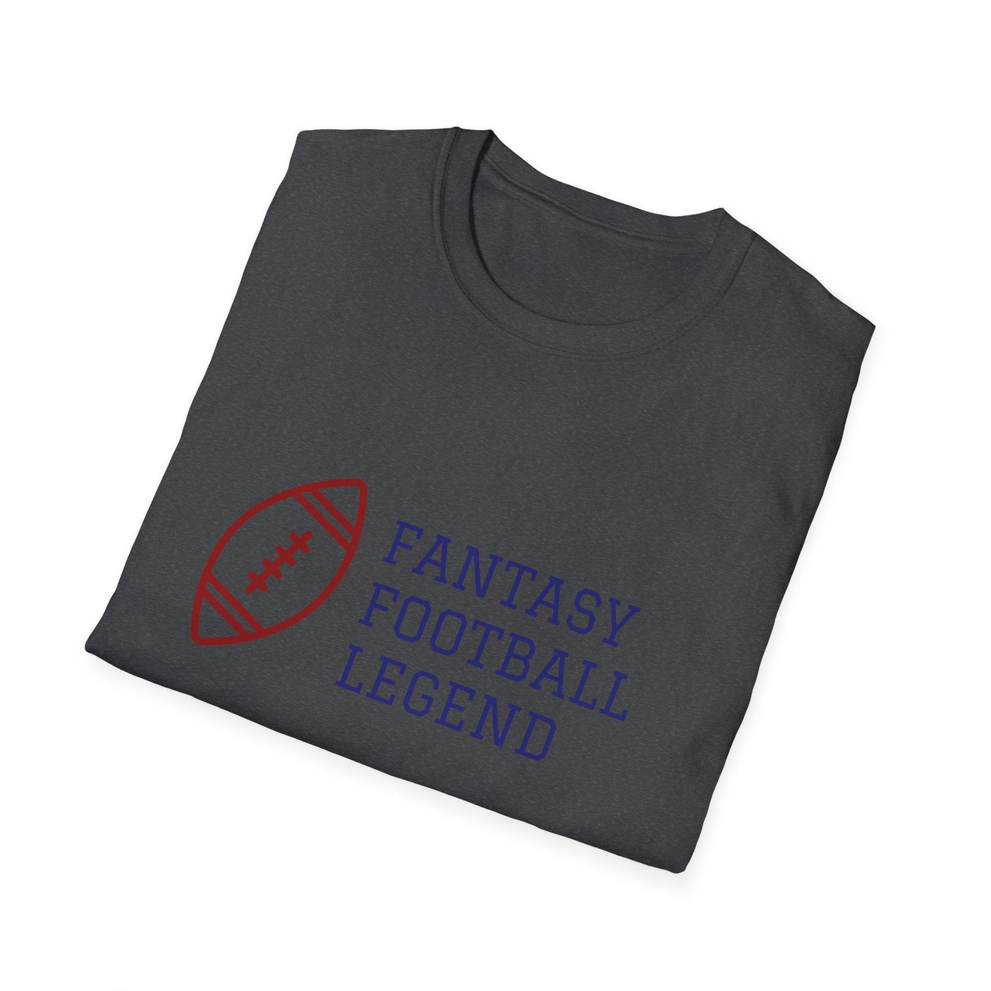 Fantasy Football Legend T-Shirt, Unisex Tee for Game Day, Sports Apparel, Gift for Football Fans, Comfortable T-Shirt