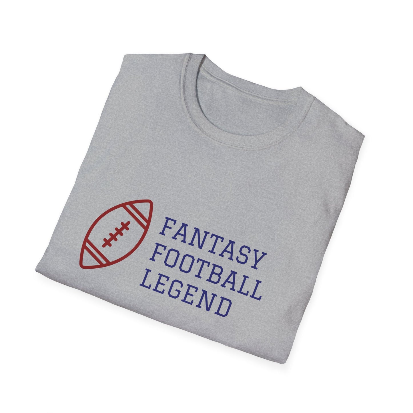 Fantasy Football Legend T-Shirt, Unisex Tee for Game Day, Sports Apparel, Gift for Football Fans, Comfortable T-Shirt