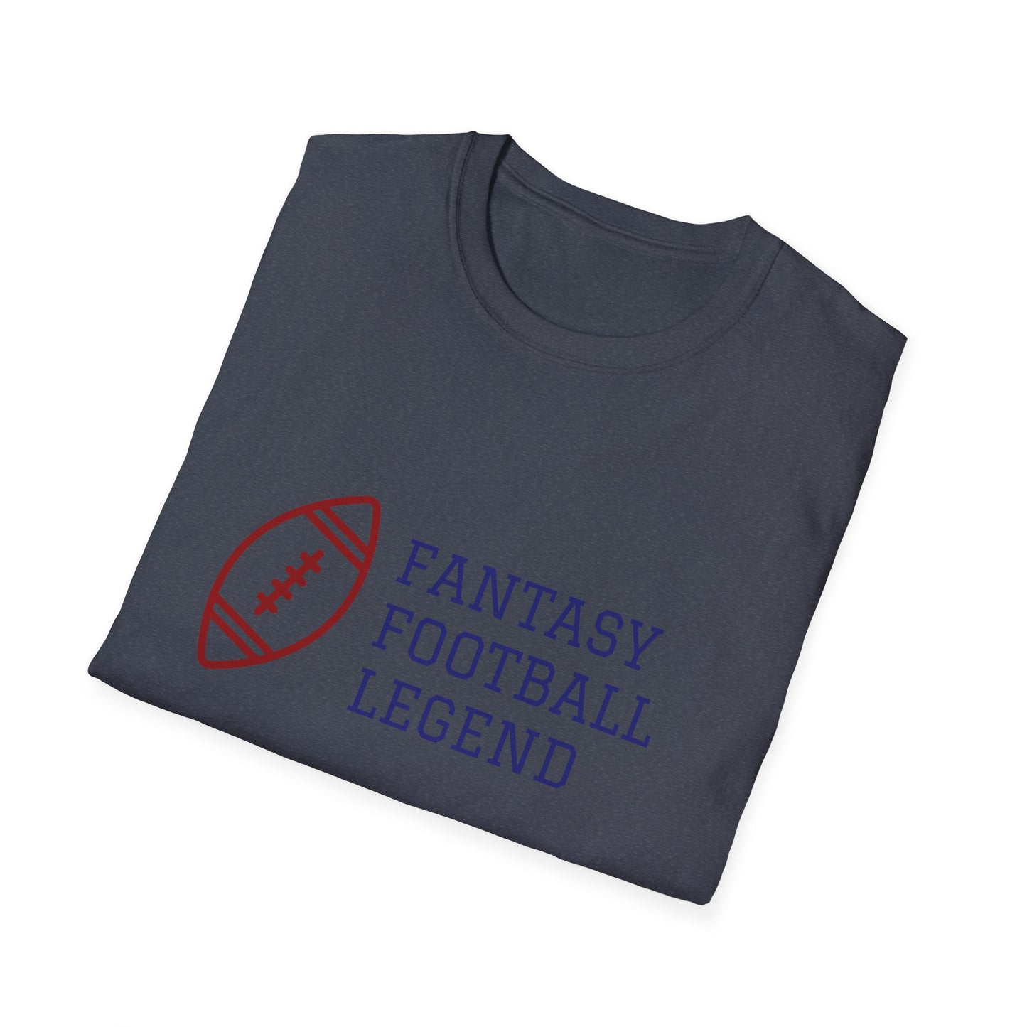 Fantasy Football Legend T-Shirt, Unisex Tee for Game Day, Sports Apparel, Gift for Football Fans, Comfortable T-Shirt