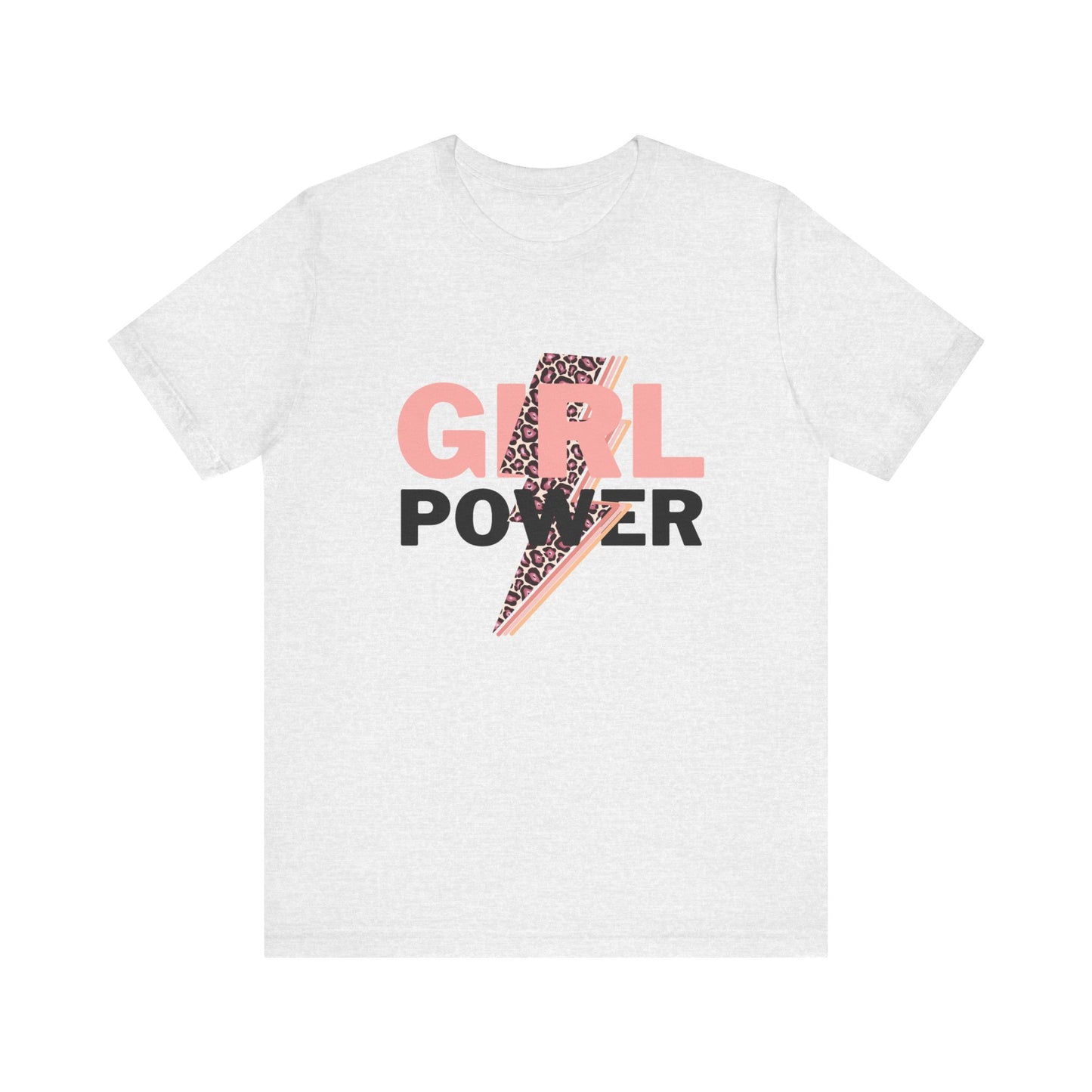 Empowering Girl Power Tee | Unisex Jersey Short Sleeve, Feminist T-Shirt, Gift for Her, Birthday Present, Casual Wear, Women's Rights