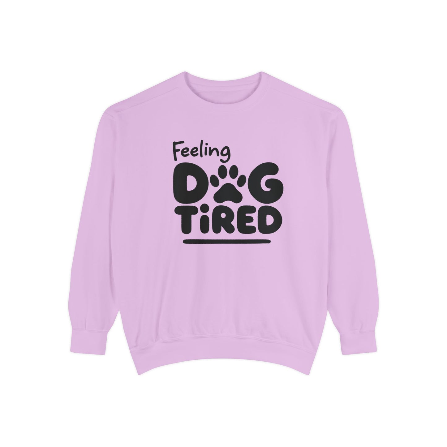 Dog Tired Sweatshirt - Cozy Unisex Garment-Dyed Pullover, Perfect for Dog Lovers, Pet Owners, Gifts for Dog Moms, Funny Pet [...]
