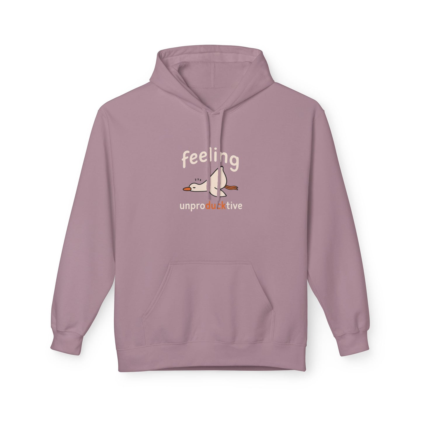 Cozy Unisex Hoodie - Feeling Unproductive, Comfortable Sweatshirt, Relaxing Outfit, Gift for Lazy Days, Casual Wear