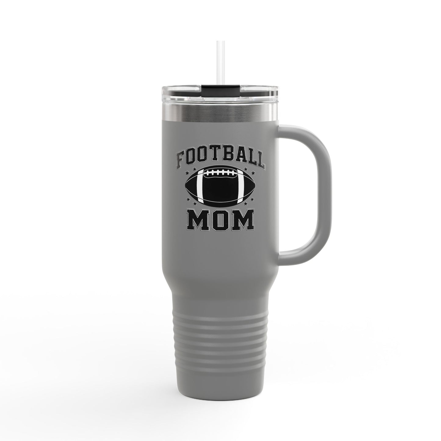 Football Mom Insulated Travel Mug - 40oz, Perfect Gift for Sports Fans, Coffee Lovers, Game Day Must-Have, Customizable Beverage [...]