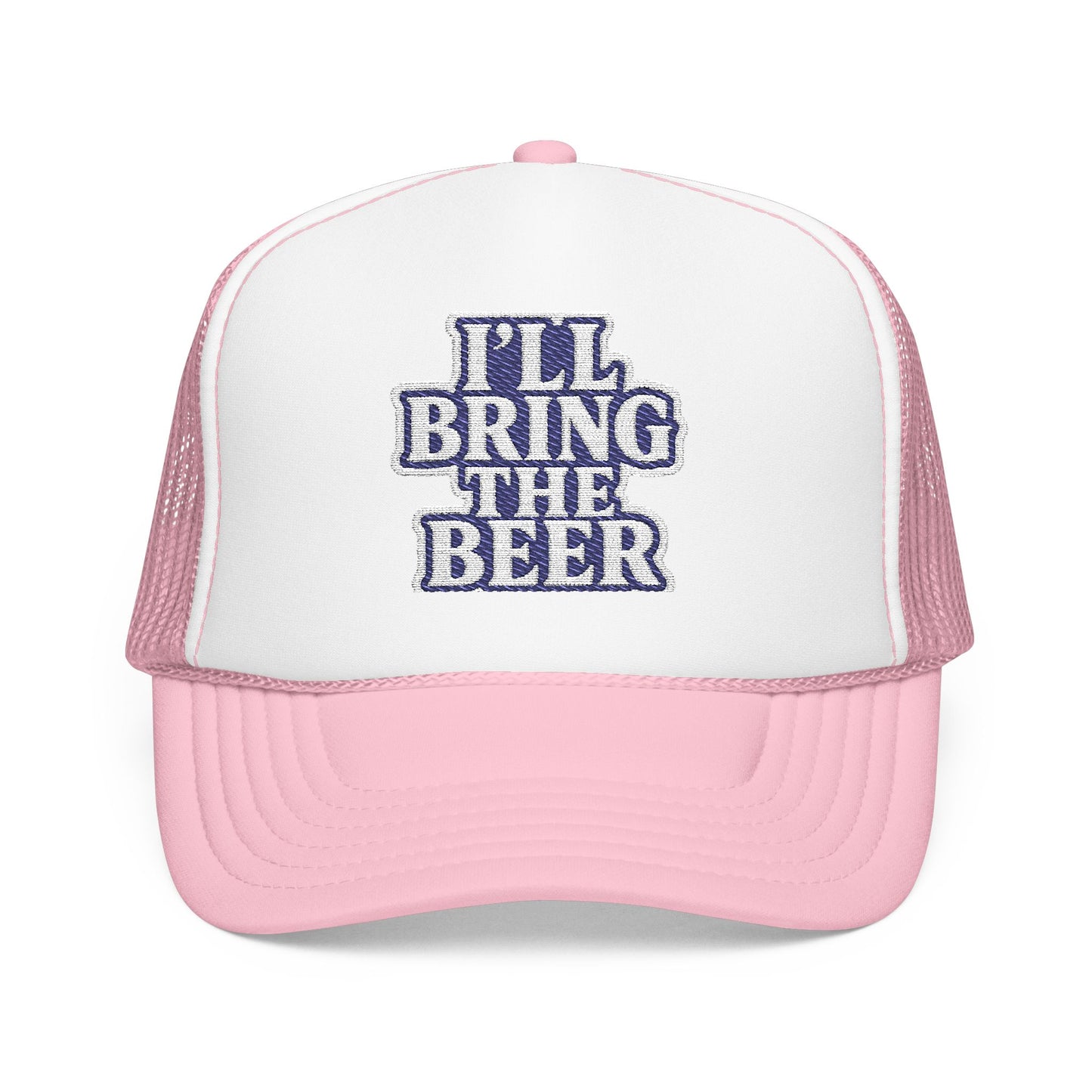Bring the Beer Foam Trucker Hat, Fun Party Hat, Dad Hat, Gift for Beer Lovers, Summer BBQ, Outdoor Events, Casual Style