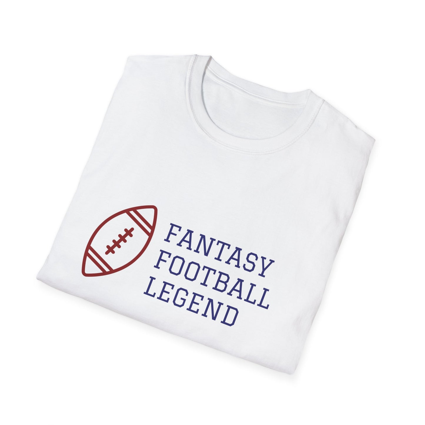 Fantasy Football Legend T-Shirt, Unisex Tee for Game Day, Sports Apparel, Gift for Football Fans, Comfortable T-Shirt
