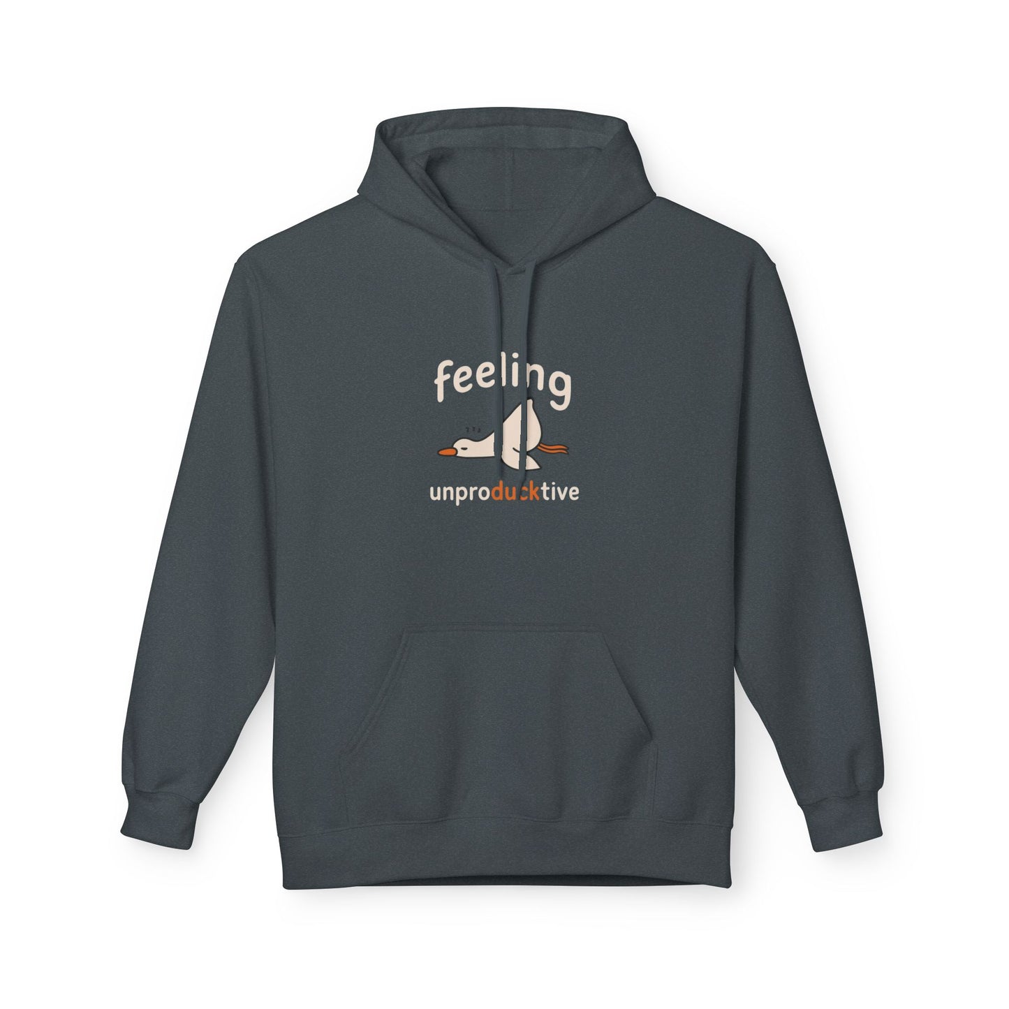 Cozy Unisex Hoodie - Feeling Unproductive, Comfortable Sweatshirt, Relaxing Outfit, Gift for Lazy Days, Casual Wear