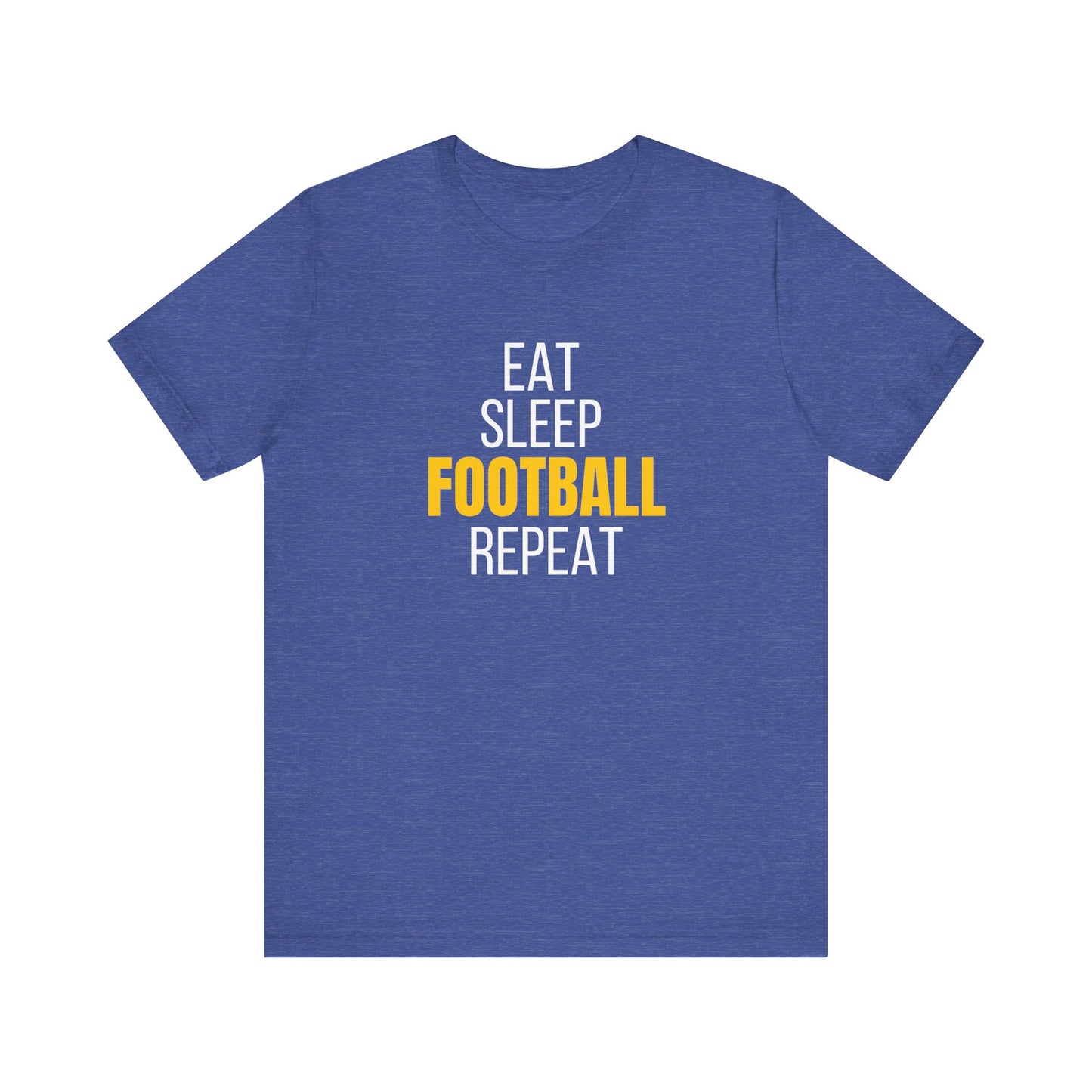 Football Unisex Jersey Tee, Perfect for Game Days, Sports Enthusiasts, Gifts for Him, Casual Wear, Summer Wardrobe