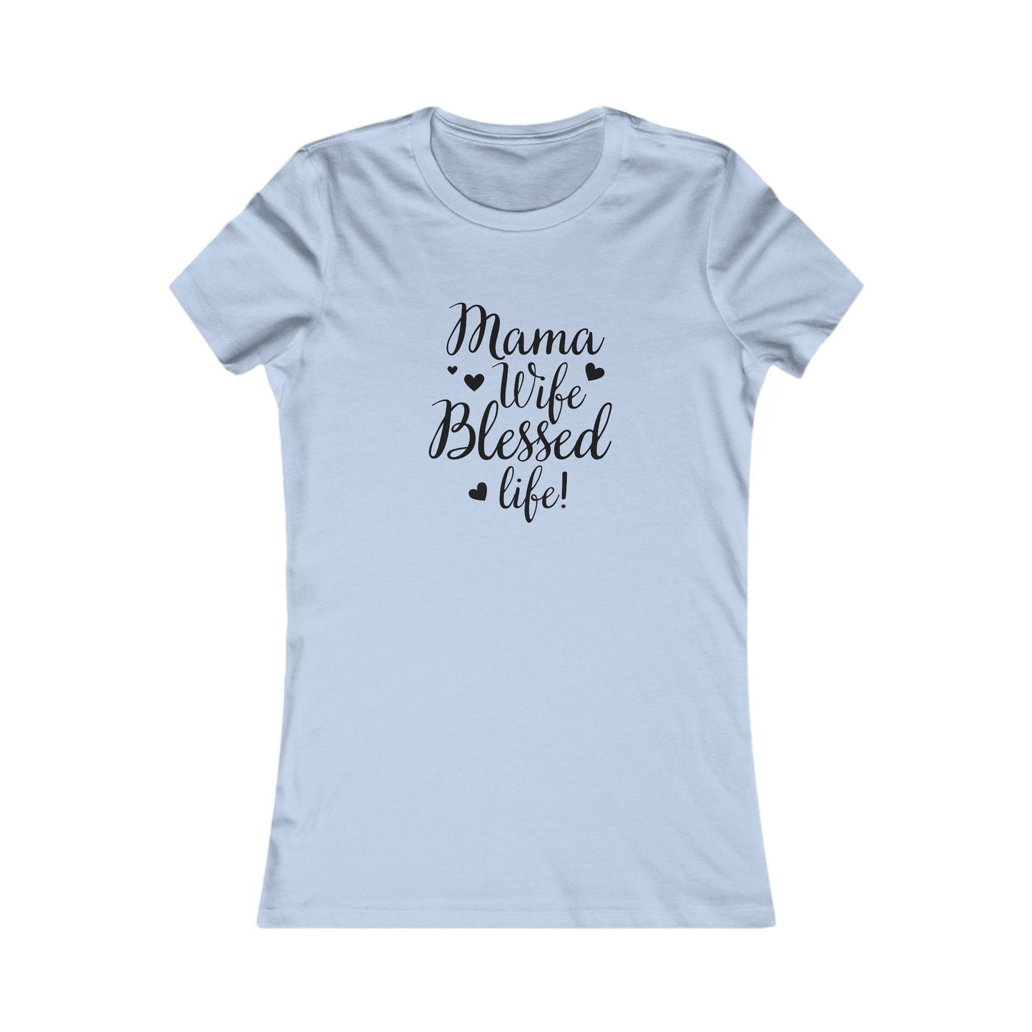 Blessed Mama T-Shirt, Gift for Moms, Casual Wear, Everyday Outfit, Women's Graphic Tee, Mother's Day Gift