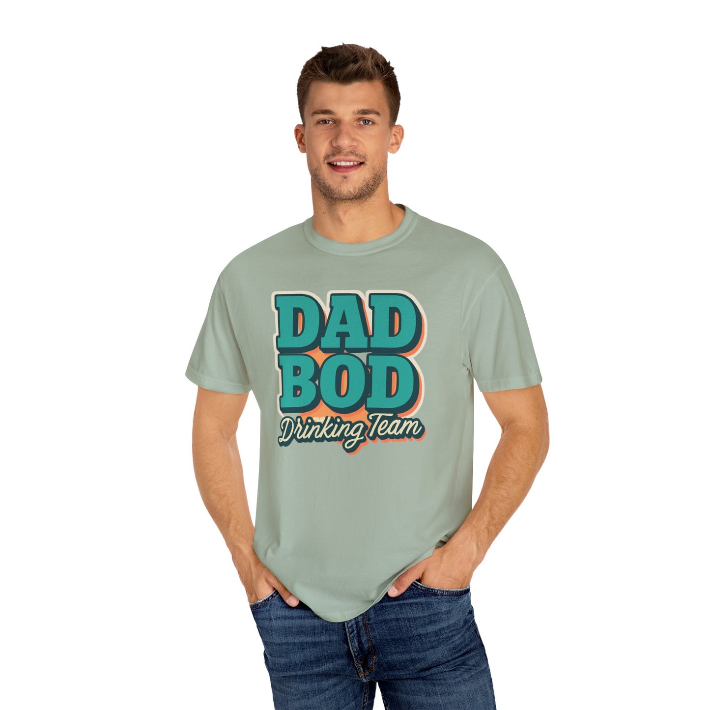 Dad Bod Drinking Team T-Shirt, Unisex Casual Tee, Funny Father's Day Gift, Summer BBQ Outfit, Gift for Dad, Homebrew Party Top